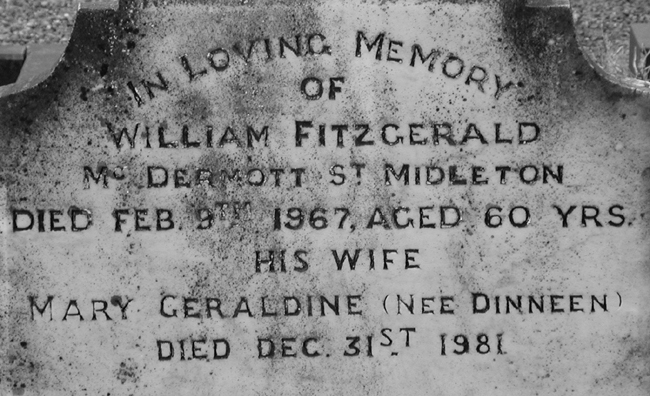 Fitzgerald, William and Mary Geraldine (nee Dinneen).jpg 184.4K